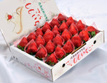 ギャラリーに画像を読み込む、大粒限定『さくらももいちご』徳島県佐那河内産 約700g(16〜24粒) 化粧箱 ※冷蔵