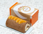 ギャラリーに画像を読み込む、フルーツのウメダ 『オレンジマーマレードロールケーキ』1本(直径9cmx長さ約16cm) ※冷蔵