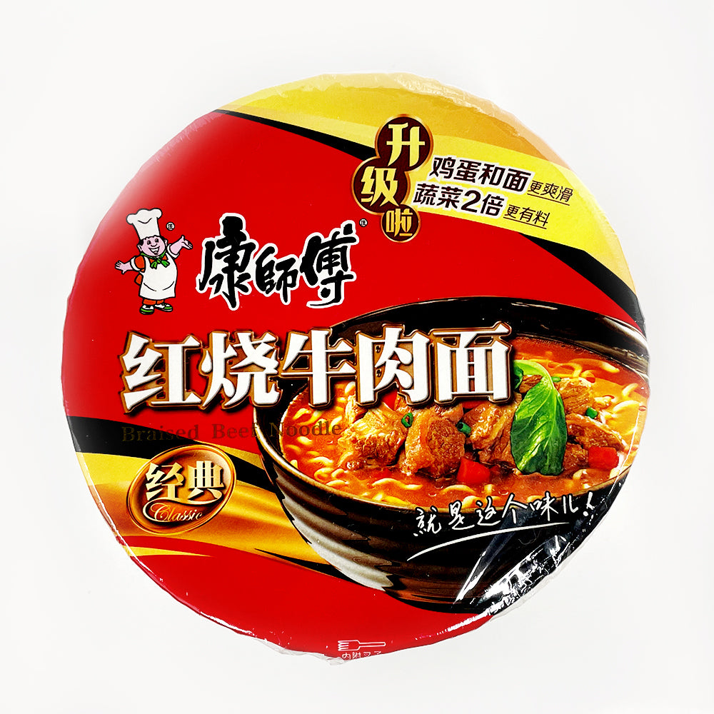 康師傅 紅焼牛肉麺（カップ） 109g