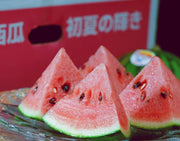 JA北つくば 『小玉すいか スウィートキッズ』 茨城県産 2玉 計約4kg 簡易箱 ※冷蔵