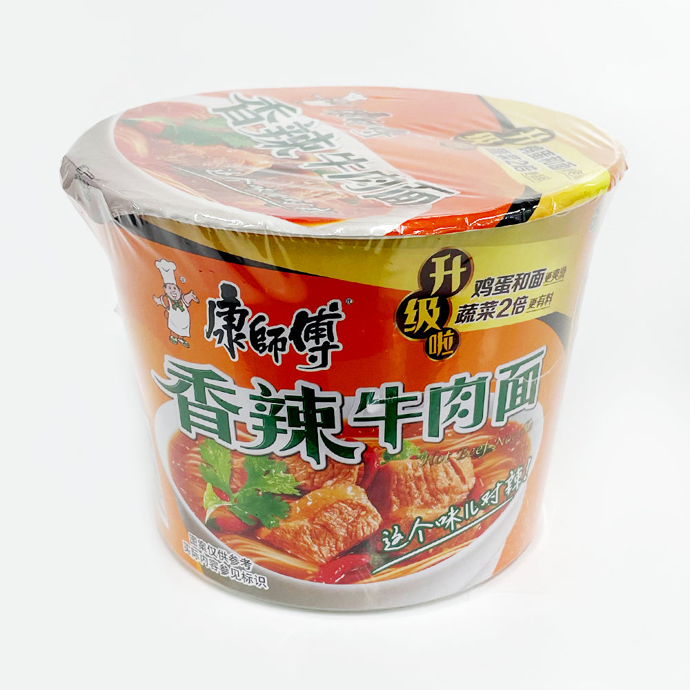 康師傅 香辣牛肉麺（カップ） 108g