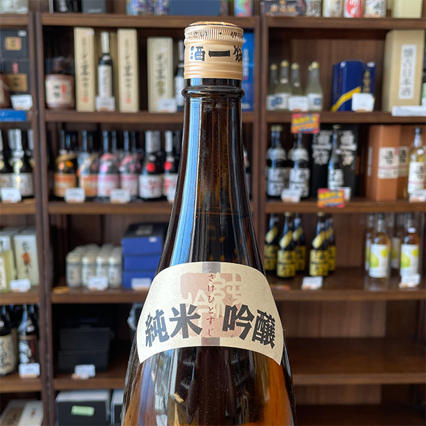 利守酒造 酒一筋 純米吟醸 銀麗 1800ml