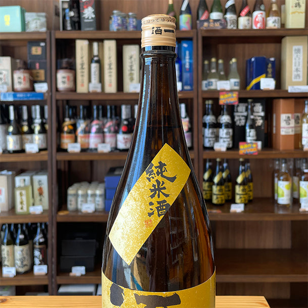 利守酒造 酒一筋 純米 1800ml