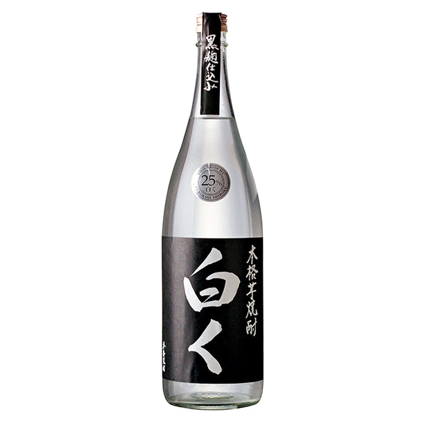 姫泉酒造　白く(シロク) 本格芋焼酎 25度1800ml