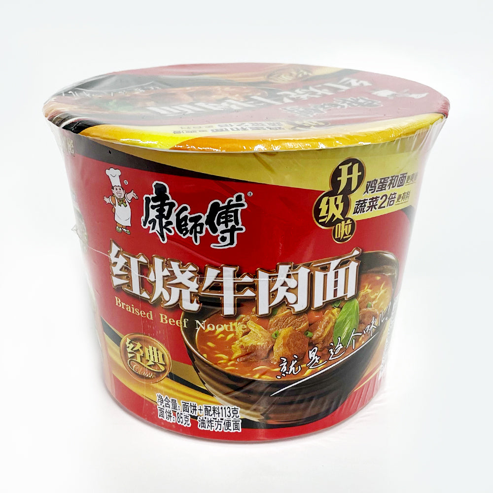 康師傅 紅焼牛肉麺（カップ） 109g