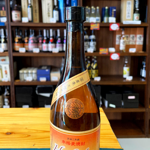 姫泉酒造 Hoshadon ワイン酵母仕込み  本格麦焼酎 25度 720ml