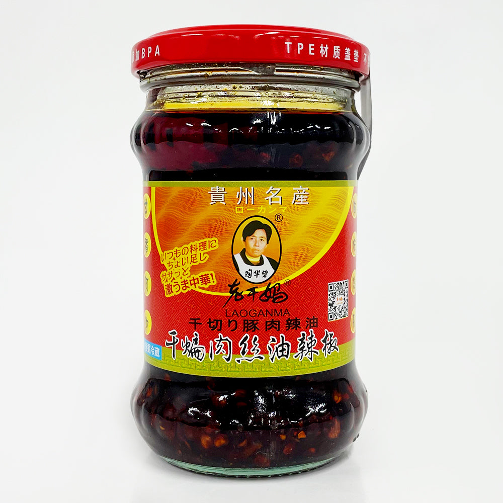 老干媽 干扁肉絲油辣椒 210g