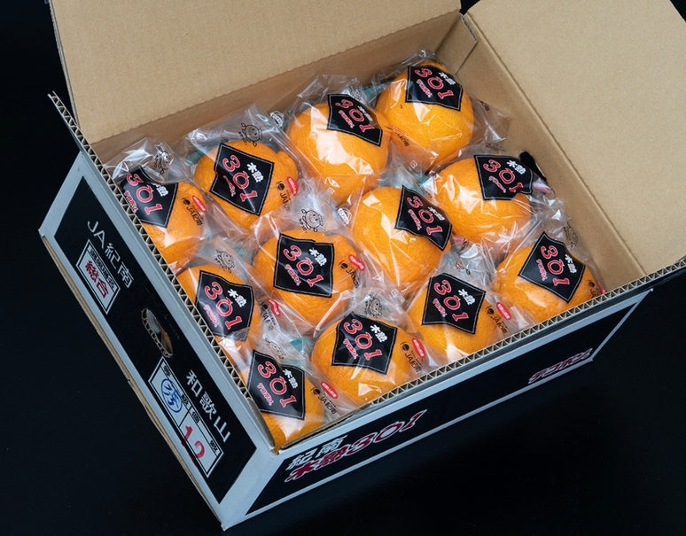 糖度15度以上『木熟301デコポン』和歌山県産 秀 約3kg（7〜12玉）産地箱 風袋込 ※常温