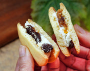 勉強堂 『杏とラムレーズンサンド』 広島県 5個入り ※冷蔵