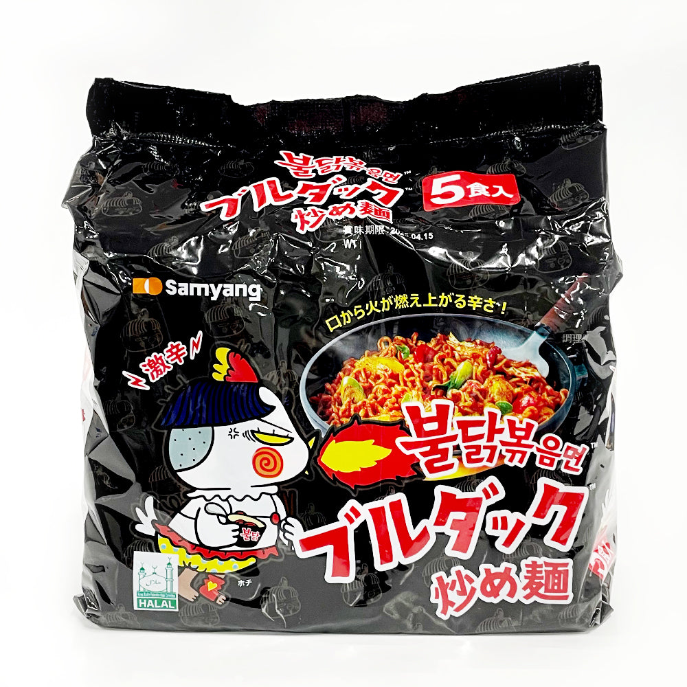 韓国 火鶏麺 140g（5袋入）黑袋