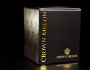 中條文義、友貴親子の『クラウンメロン』 生産者番号：436 白等級以上 黒化粧箱入 1玉（約1.3kg） ※常温