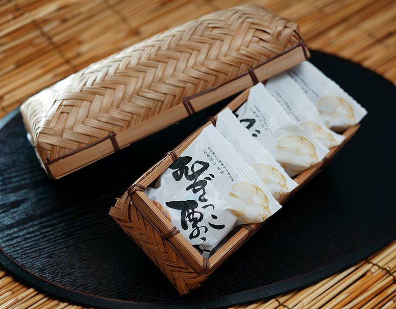勉強堂 『むぎっこ栗っ子』 広島県 籠 5個入り ※常温