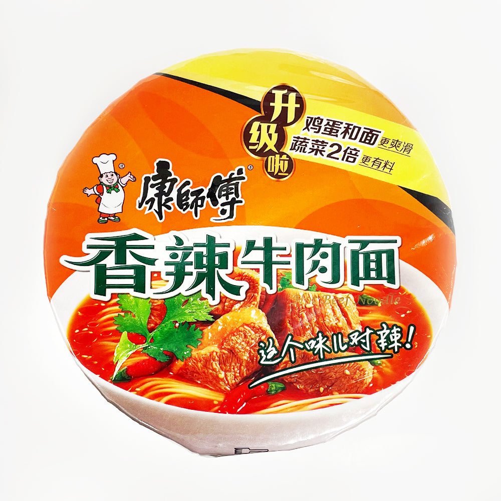 康師傅 香辣牛肉麺（カップ） 108g